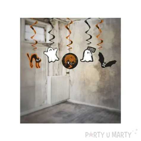 swiderki wiszace boo partydeco 60 cm 5 szt