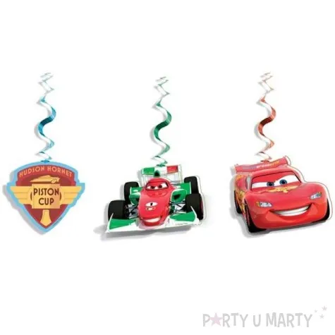 swiderki wiszace cars 3 procos 3 szt