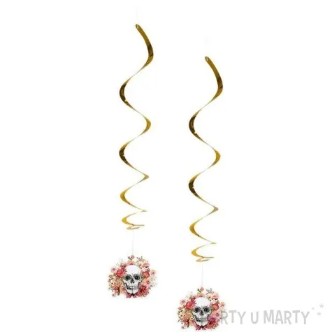 swiderki wiszace czaszki day of the dead boland 85 cm 2 szt