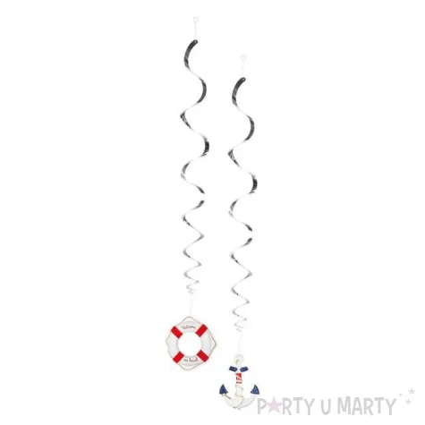 swiderki wiszace dekoracja morska boland 85 cm 2 szt