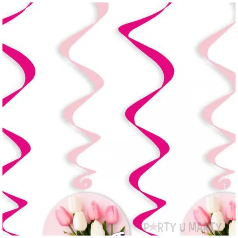 swiderki wiszace dzien matki mama i tulipany mix 6 szt