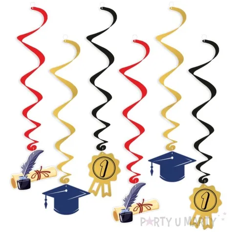 swiderki wiszace gratulacje kalamarz granatowy mix 6 szt