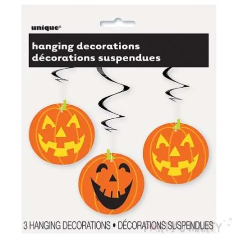 swiderki wiszace halloween dynie unique 65 cm 3 szt