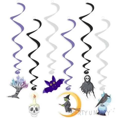 swiderki wiszace halloween i mroczne tajemnice mix 6 szt