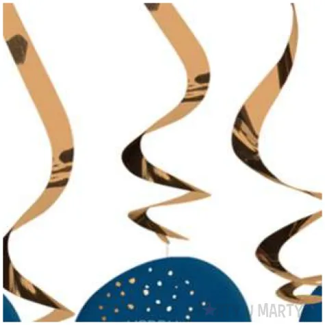 swiderki wiszace happy birthday elegant folat 5 szt