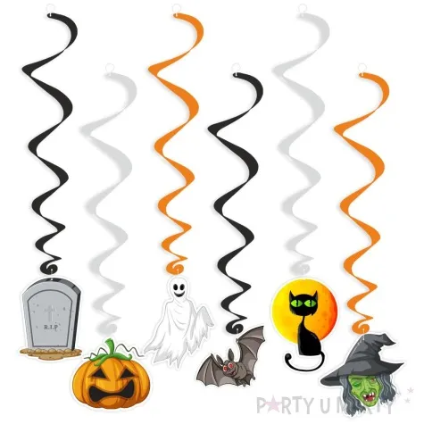 swiderki wiszace happy halloween mix 6 szt
