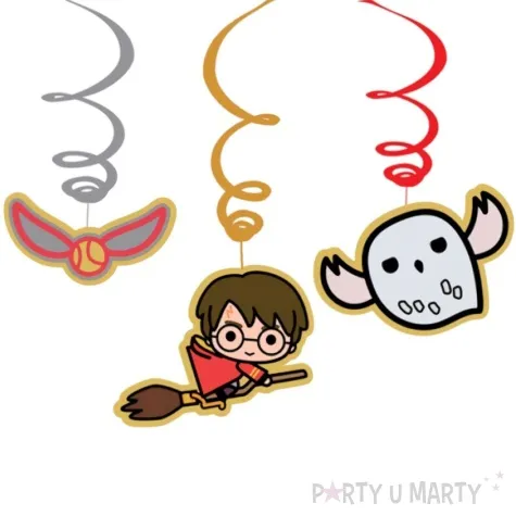 swiderki wiszace harry potter amscan 6 szt