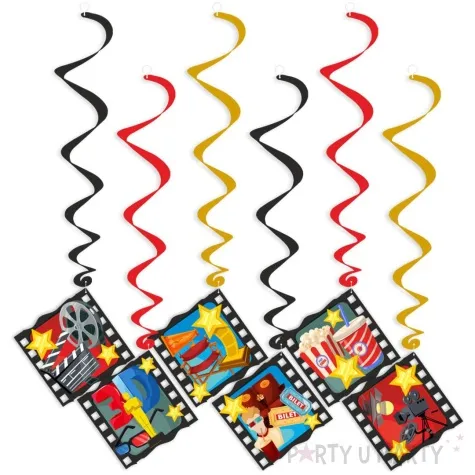 swiderki wiszace hollywood party mix 6 szt