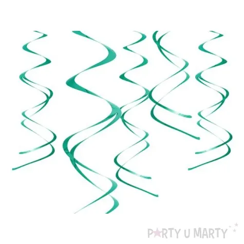 swiderki wiszace kolor morskie 5 szt