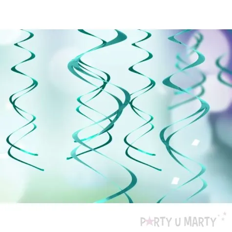 swiderki wiszace kolor morskie 5 szt