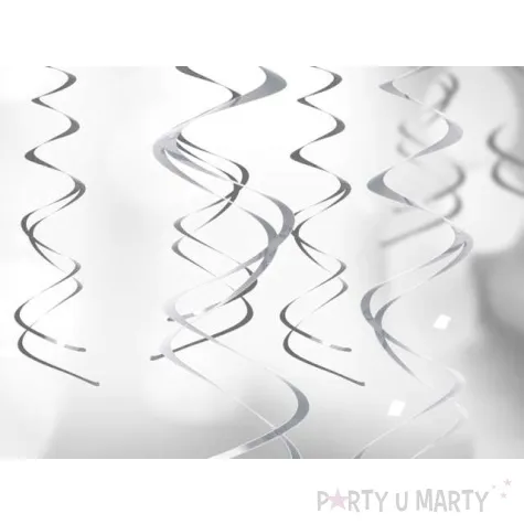 swiderki wiszace kolor srebrne 5 szt