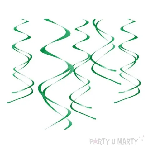 swiderki wiszace kolor zielone 5 szt