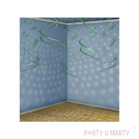 swiderki wiszace kolor zielone 5 szt