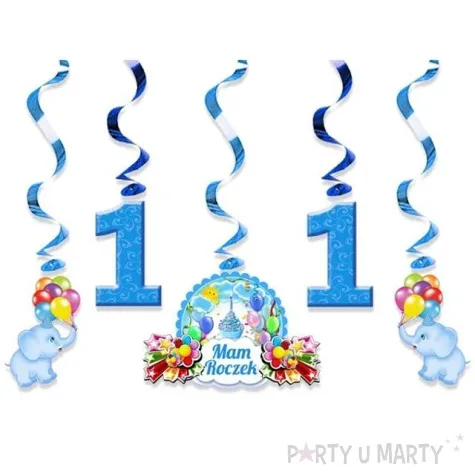 swiderki wiszace mam roczek blekitne