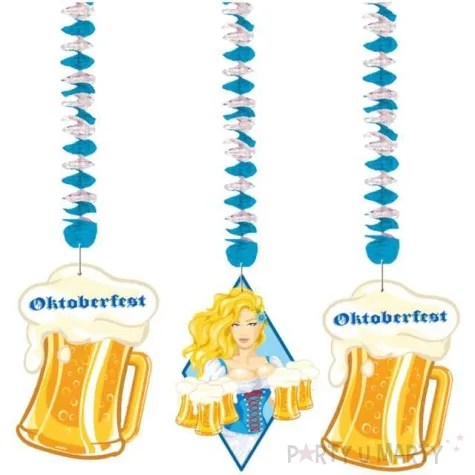 swiderki wiszace oktoberfest folat 3 szt