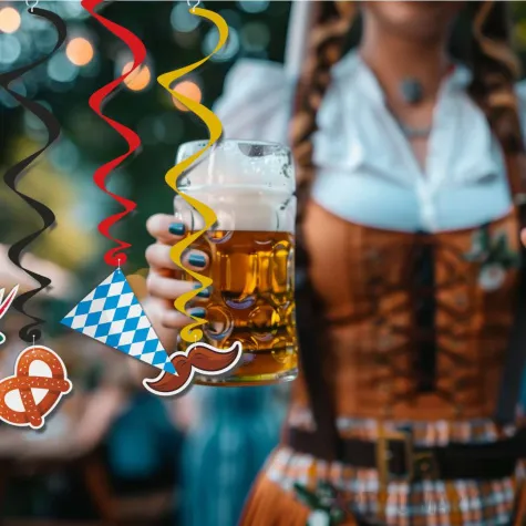 swiderki wiszace oktoberfest po bawarsku mix 6 szt