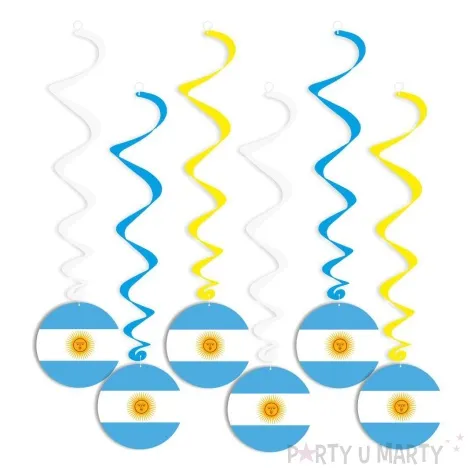 swiderki wiszace panstwa swiata argentyna 6 szt