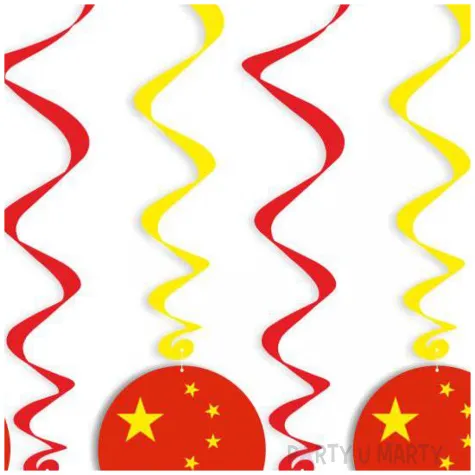 swiderki wiszace panstwa swiata chiny 6 szt