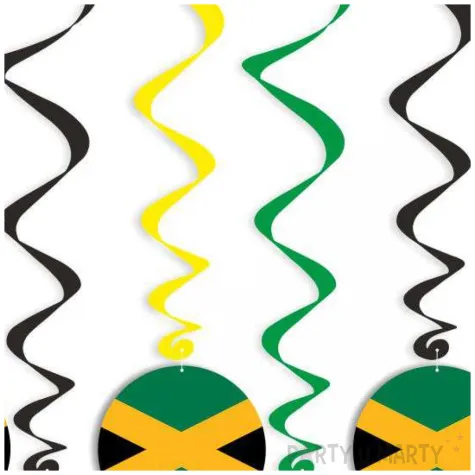 swiderki wiszace panstwa swiata jamajka 6 szt