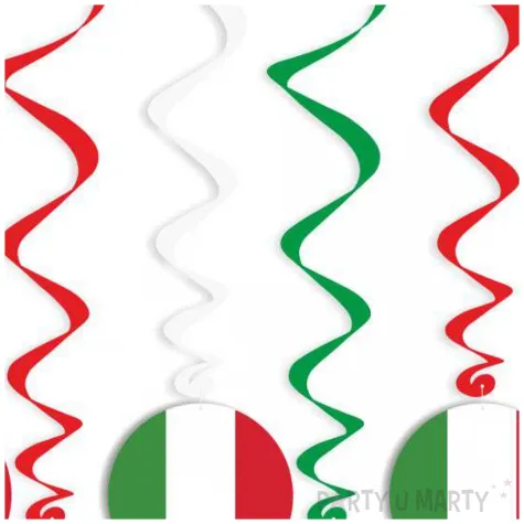 swiderki wiszace panstwa swiata wlochy 6 szt