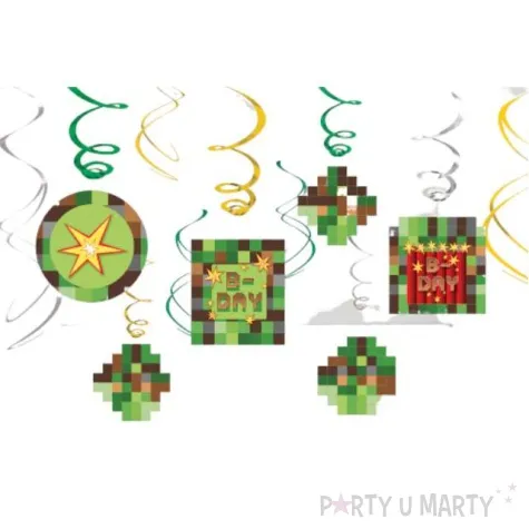 swiderki wiszace piksel tnt party amscan