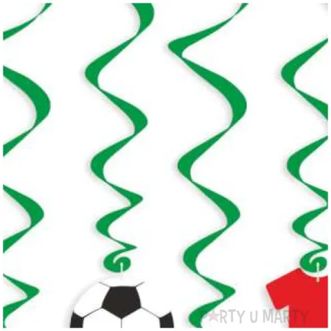 swiderki wiszace pilka puchar i koszulka 6 szt