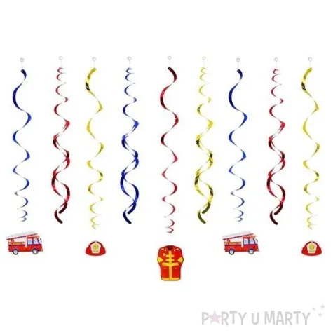 swiderki wiszace straz pozarna godan 12 szt