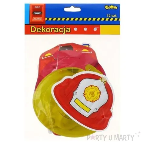 swiderki wiszace straz pozarna godan 12 szt