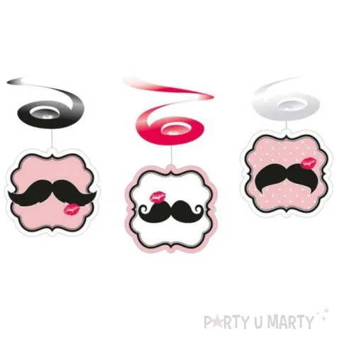 swiderki wiszace wasy amscan 6 szt