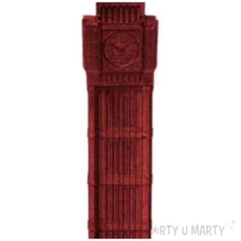 swieca big ben xxl czerwony metalik candellana