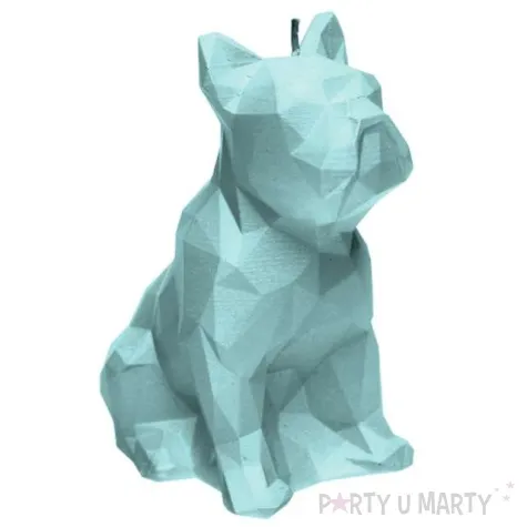 swieca buldog mietowy candellana