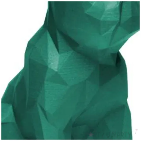 swieca buldog turkusowy candellana