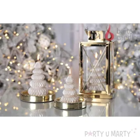 swieca choinka chanel cappucino bartek candles 105 mm