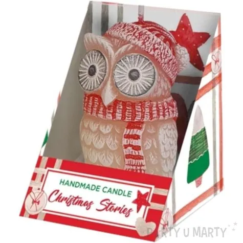 swieca christmas stories sowa bartek candles 80 mm
