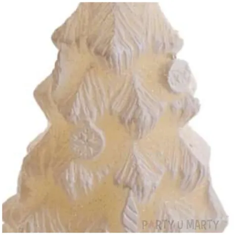 swieca christmas wonders choinka ecru bartek candles 75 mm