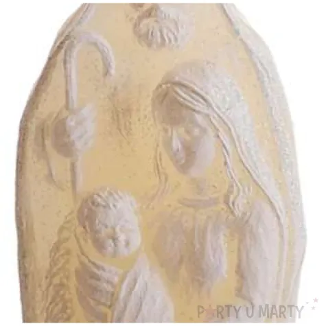 swieca christmas wonders jozef i maryja ecru bartek candles 75 mm