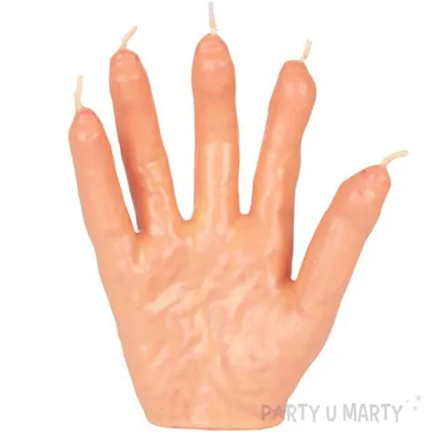 swieca dlon cielista amscan 160 mm