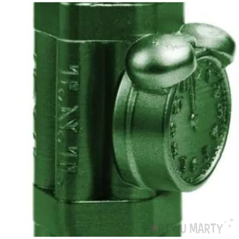 swieca dynamit xxl zielony metalik candellana