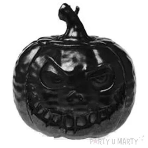 swieca dynia halloweenowa czarna candellana 9 5 cm