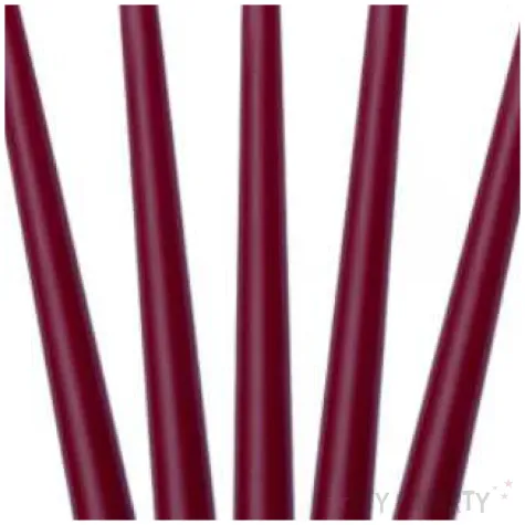 swieca gastronomiczna mat 21 cm bordo 30 szt