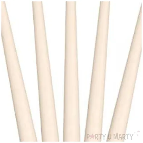 swieca gastronomiczna mat 21 cm krem 30 szt