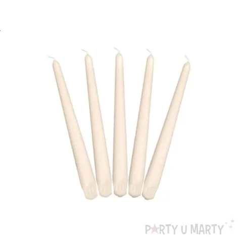 swieca gastronomiczna mat 21 cm krem 30 szt