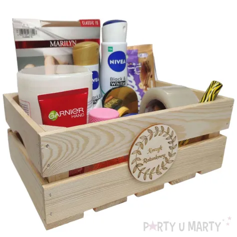 swieca gastronomiczna mat 21 cm niebieska 30 szt