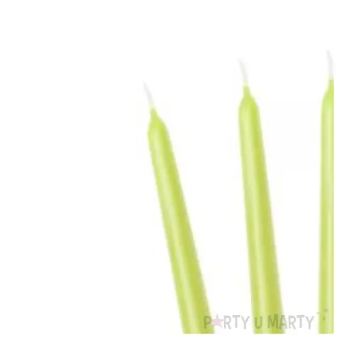 swieca gastronomiczna mat 21 cm pistacja 30 szt