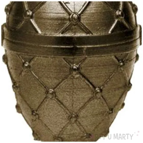 swieca jajo faberge mosiadz candellana