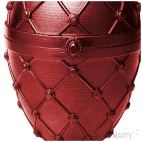 swieca jajo faberge xxl czerwona candellana