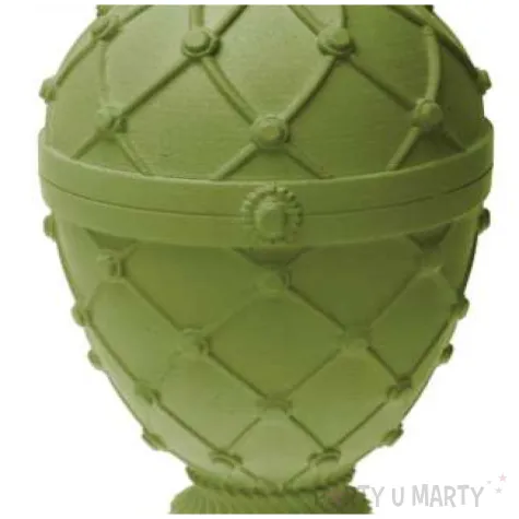 swieca jajo faberge xxl oliwkowa candellana