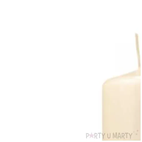 swieca klubowa 100 65 lakier ecru 6 szt