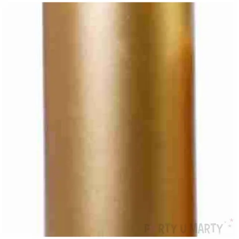 swieca klubowa metalik 150x60 mm zlota metalik 6 szt