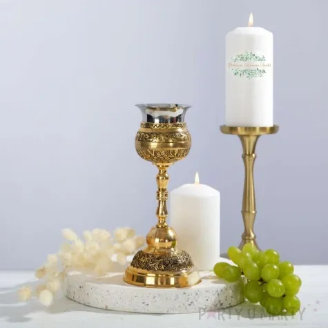 swieca komunia eukaliptus beauty 12 cm